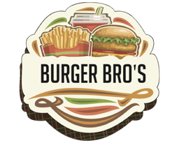 Burger Bro's logo.